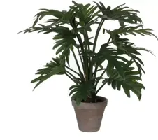 Mica Decorations kunstplant philodendron 50cm groen - afbeelding 1