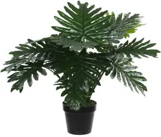 Mica Decorations kunstplant philodendron 60cm groen - afbeelding 1