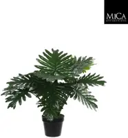 Mica Decorations kunstplant philodendron 60cm groen - afbeelding 1