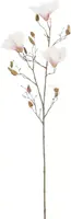 Mica Decorations kunsttak magnolia 88cm crème - afbeelding 1