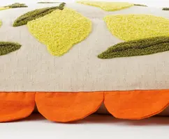 Mica Decorations kussen vita 65x45cm off white - afbeelding 3