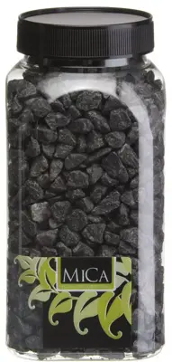 Mica Decorations Marbles zwart 650ml - l7,5xb7,5xh16cm