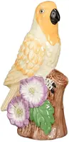 Mica Decorations ornament dolomiet papegaai 11x8x21cm oranje kopen?