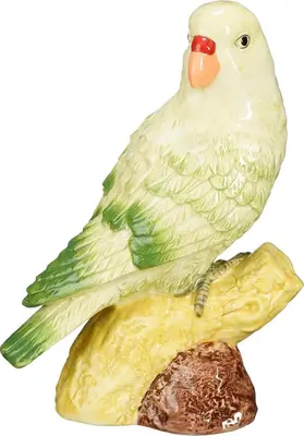 Mica Decorations ornament dolomiet papegaai 19.5x11x27cm geel