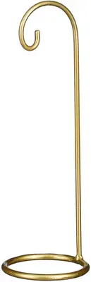 Mica Decorations ornament ijzer standaard 8x8x25cm goud