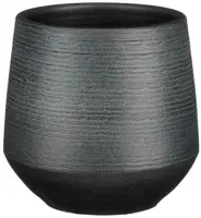 Mica Decorations Pot Evora 16x15cm zwart kopen?