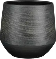 Mica Decorations Pot Evora 30x28cm zwart kopen?