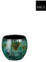Mica Decorations Pot Loren 17x16cm blauw - afbeelding 2