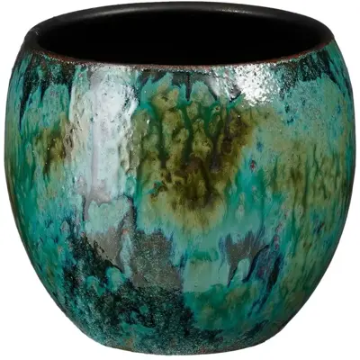 Mica Decorations Pot Loren 17x16cm blauw