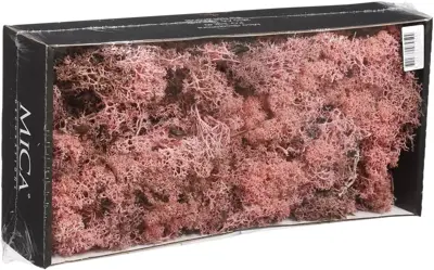Mica Decorations Rendiermos zalm L38 x B19,5 x H9,5cm