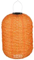 Mica Decorations Solar lantaarn led oranje - 40 x 25 cm - afbeelding 1