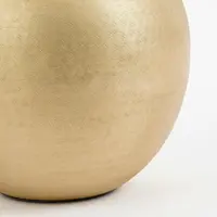 Mica Decorations vaas aluminium kyan 25x31cm champagne - afbeelding 2