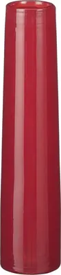 Mica Decorations vaas glas xandra single flower 7x30.5cm donker rood