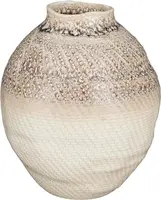 Mica Decorations vaas keramiek faye 25x30cm bruin kopen?