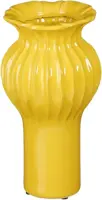 Mica Decorations vaas keramiek felipe 16x30cm geel kopen?
