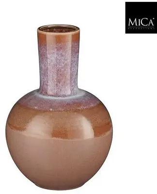Mica Decorations vaas keramiek holm 28.5x42cm terra
