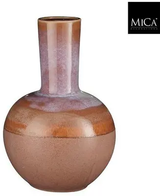 Mica Decorations vaas keramiek holm 34x52cm terra