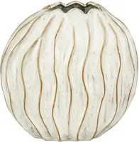 Mica Decorations vaas keramiek jovi 27.5x15.5x27cm wit kopen?