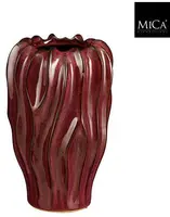Mica Decorations vaas keramiek thom 20x30cm paars kopen?