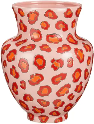 Mica Decorations vaas keramiek zarah 29x37cm licht roze