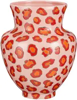 Mica Decorations vaas keramiek zarah 29x37cm licht roze kopen?