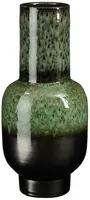 Mica Decorations vaas terracotta lizz 22x48cm donker groen - afbeelding 2