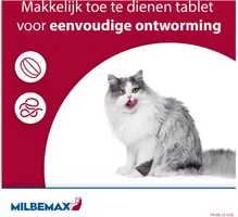 Milbemax Grote Kat – Ontwormingstabletten (2 stuks) - afbeelding 7