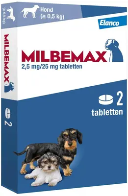 Milbemax Kleine Hond & Pup – Ontwormingsmiddel - afbeelding 1