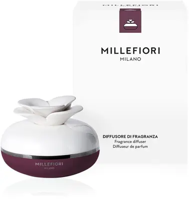 Millefiori Milano geurdiffuser air design flower amaranth