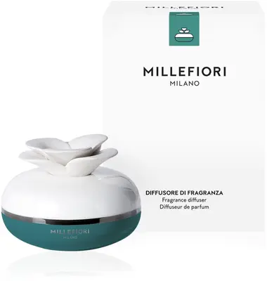 Millefiori Milano geurdiffuser air design flower green