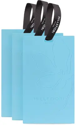 Millefiori Milano geurzakje acqua marina 3 stuks - afbeelding 1