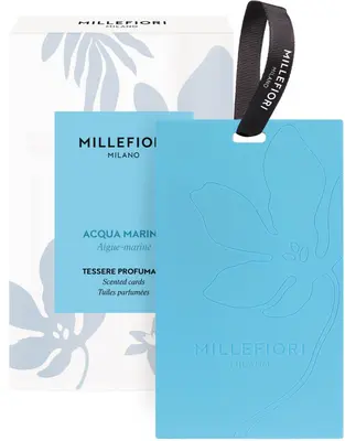 Millefiori Milano geurzakje acqua marina 3 stuks - afbeelding 2