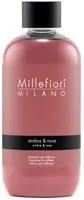 Millefiori Milano navulling parfumverspreider ambra & rosa 250 ml