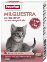 Milqestra kitten tot 4kg 2 tablett kopen?