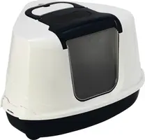 Moderna Flip Corner kattentoilet wit 55,7 x 45,1 x 38,2cm - afbeelding 1