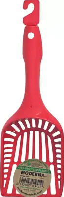 Moderna kattenbakschep plastic Handy recycled spicy coral