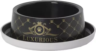 Moderna katteneetbak Trendy Dinner 'Luxurious', zwart