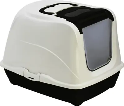 Moderna kattentoilet Flip Cat jumbo 57 cm, zwart - afbeelding 1