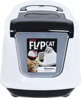 Moderna kattentoilet Flip Cat jumbo 57 cm, zwart - afbeelding 5