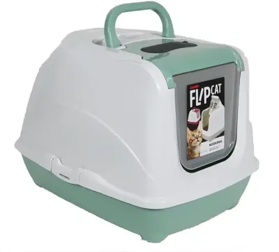 Moderna kattentoilet flipcat h57cm mintgroen - afbeelding 1