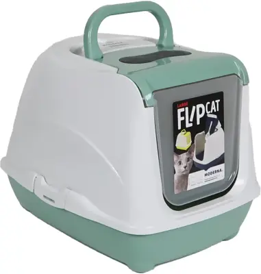 Moderna Kattentoilet flipcat mint green 50 cm - afbeelding 1