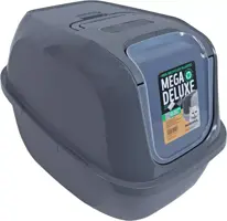 Moderna kattentoilet mega deluxe recycle cool grey - afbeelding 1