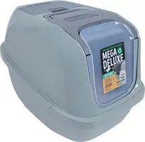 Moderna kattentoilet mega deluxe recycle olive green - afbeelding 1