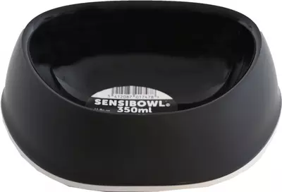 Moderna plastic eetbak 'Sensi bowl' 350, zwart - afbeelding 2