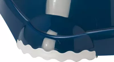 Moderna plastic hondeneetbak dubbel "Smarty" 1, blue berry - afbeelding 2