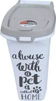 Moderna plastic voorraadbox Trendy Story 10 liter 'Pet Wisdom' - afbeelding 2