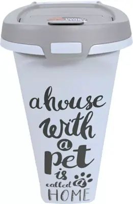 Moderna plastic voorraadbox Trendy Story 10 liter 'Pet Wisdom' - afbeelding 3