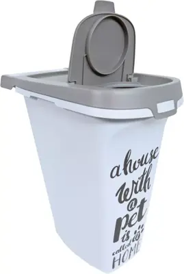 Moderna plastic voorraadbox Trendy Story 10 liter 'Pet Wisdom' - afbeelding 4