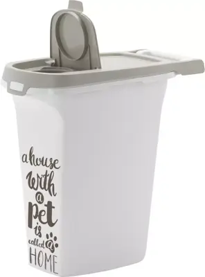 Moderna plastic voorraadbox Trendy Story 10 liter 'Pet Wisdom' - afbeelding 5