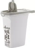 Moderna plastic voorraadbox Trendy Story 10 liter 'Pet Wisdom' - afbeelding 5